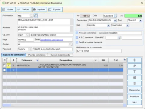 Mẫu đơn đặt hàng